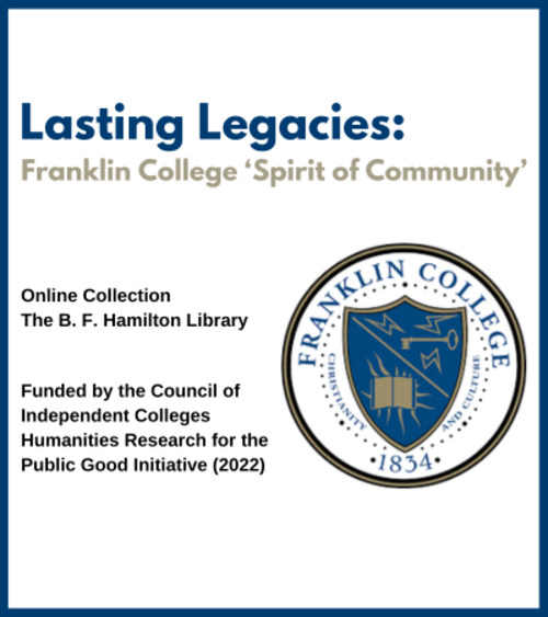 Lasting Legacies: Franklin College 'Spirit of Community' Miniature